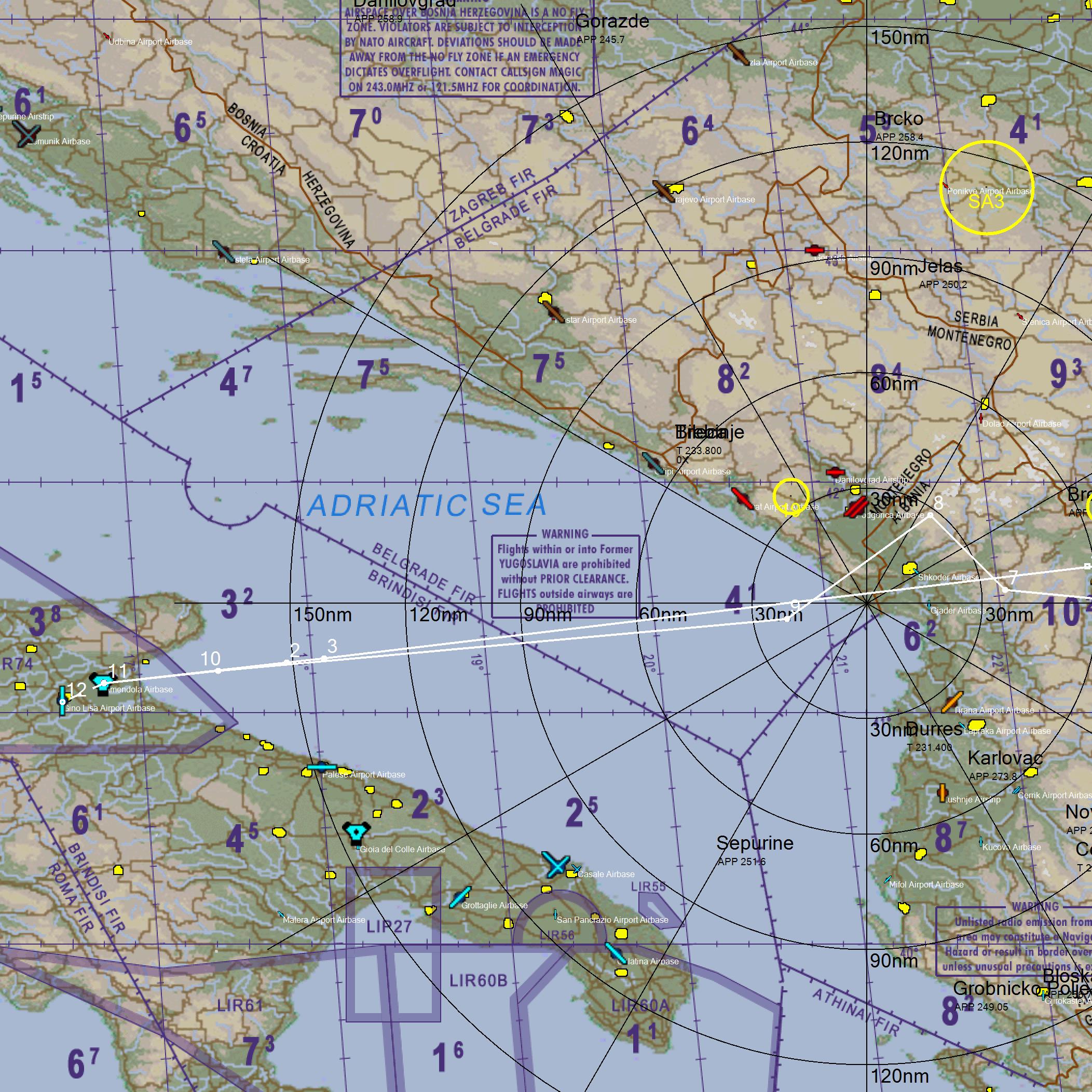 Flight Map